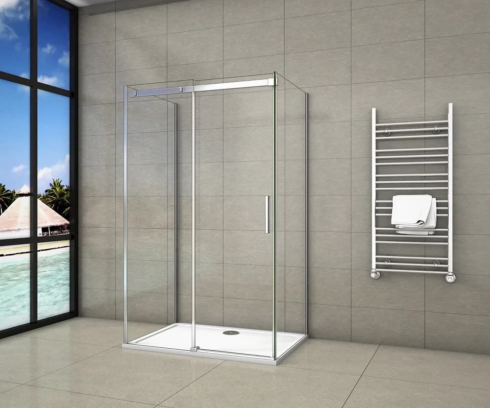 H K - Trostenný sprchovací kút HARMONY U3 90x120x90cm L/P varianta vrátane sprchovej vaničky z liateho mramoru SE-HARMONYU312090/THOR-12090