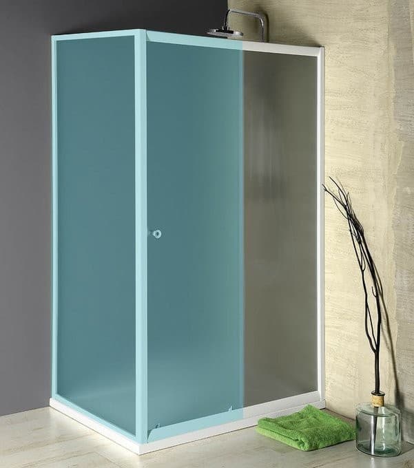 AQUALINE - Sklo pro BTS100, pevná část NDBTS100-02 1