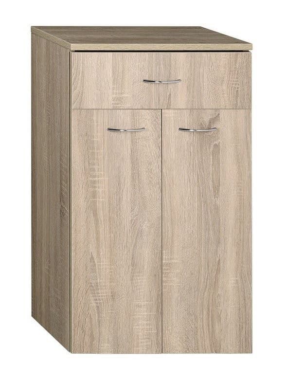 AQUALINE - ZOJA/KERAMIA FRESH skrinka spodná so zásuvkou 50x78x29cm, dub platin 50315 1