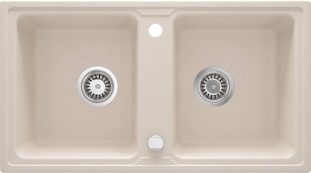 DEANTE DEANTE - Zorba beige - Granitový drez, 2 - bowl ZQZ_5203 1