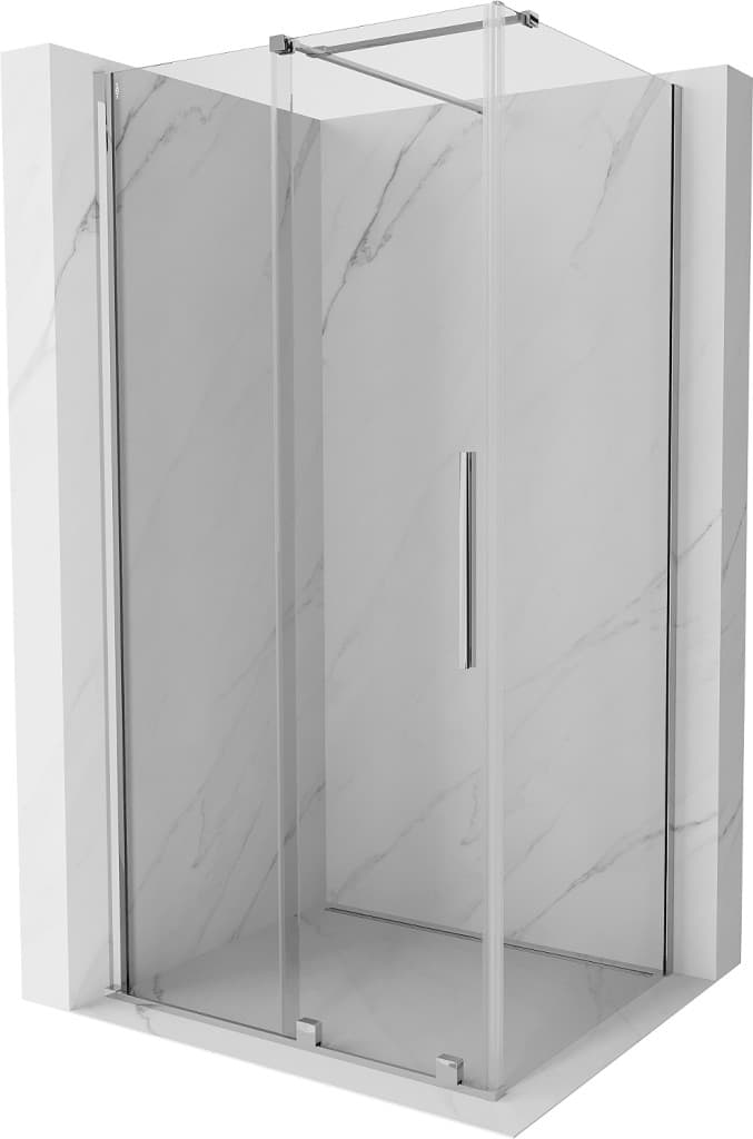 MEXEN/S - Velár sprchovací kút 150 x 100, transparent, chróm 871-150-100-01-01 1