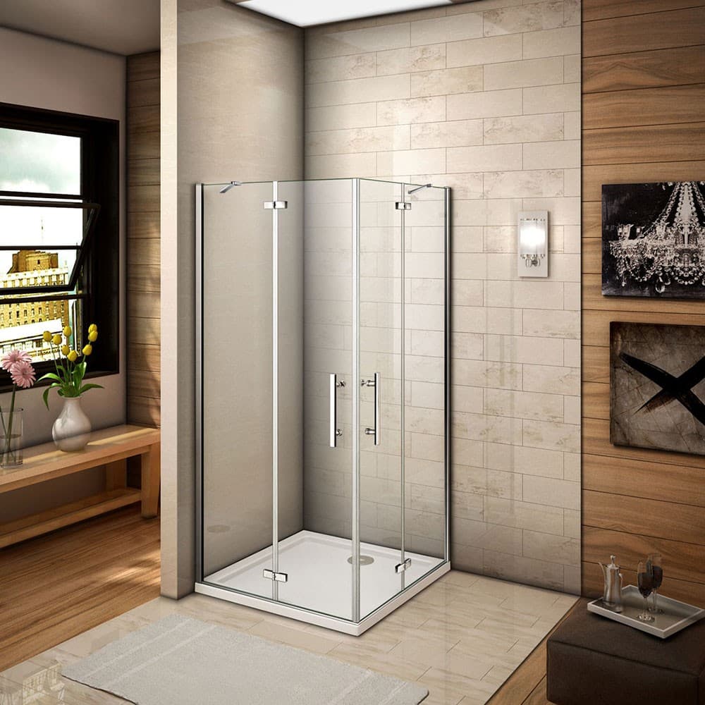 H K - Sprchovací kút MELODY F5 R128, 120x80 cm s jednokrídlovými dverami, rohový vstup vrátane sprchovej vaničky z liateho mramoru SE-MELODYF5R128/THOR-12080 1