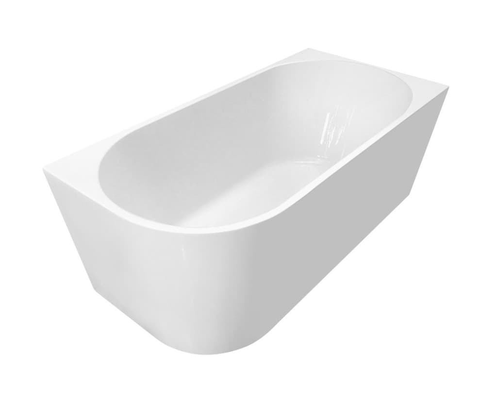 AQUALINE - TIBERA R rohová stojaca vaňa 140x70cm, biela E1055 1