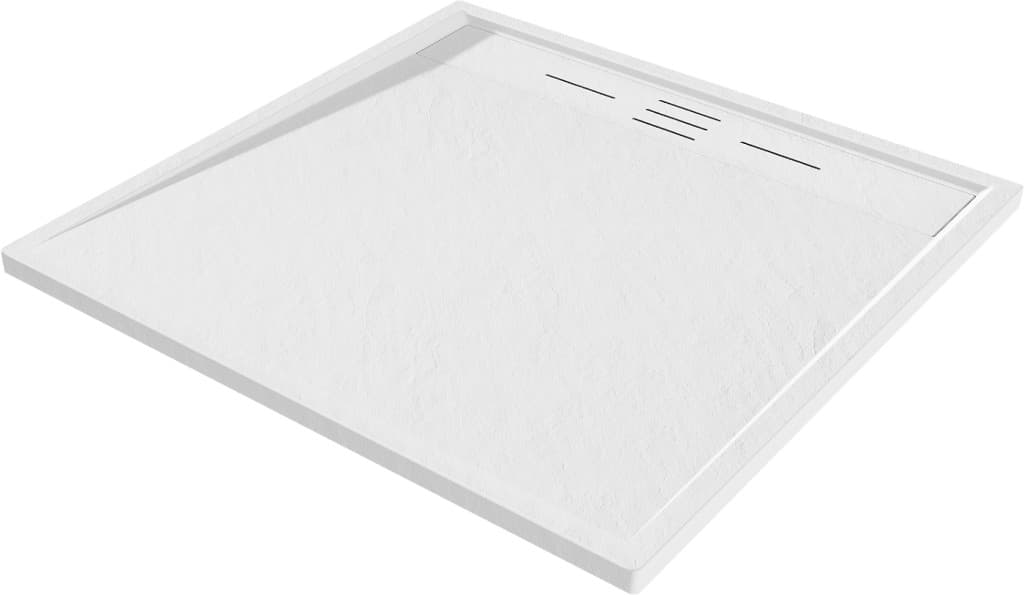MEXEN - Amon štvorcová sprchová vanička SMC 80 x 80, biela 4F108080