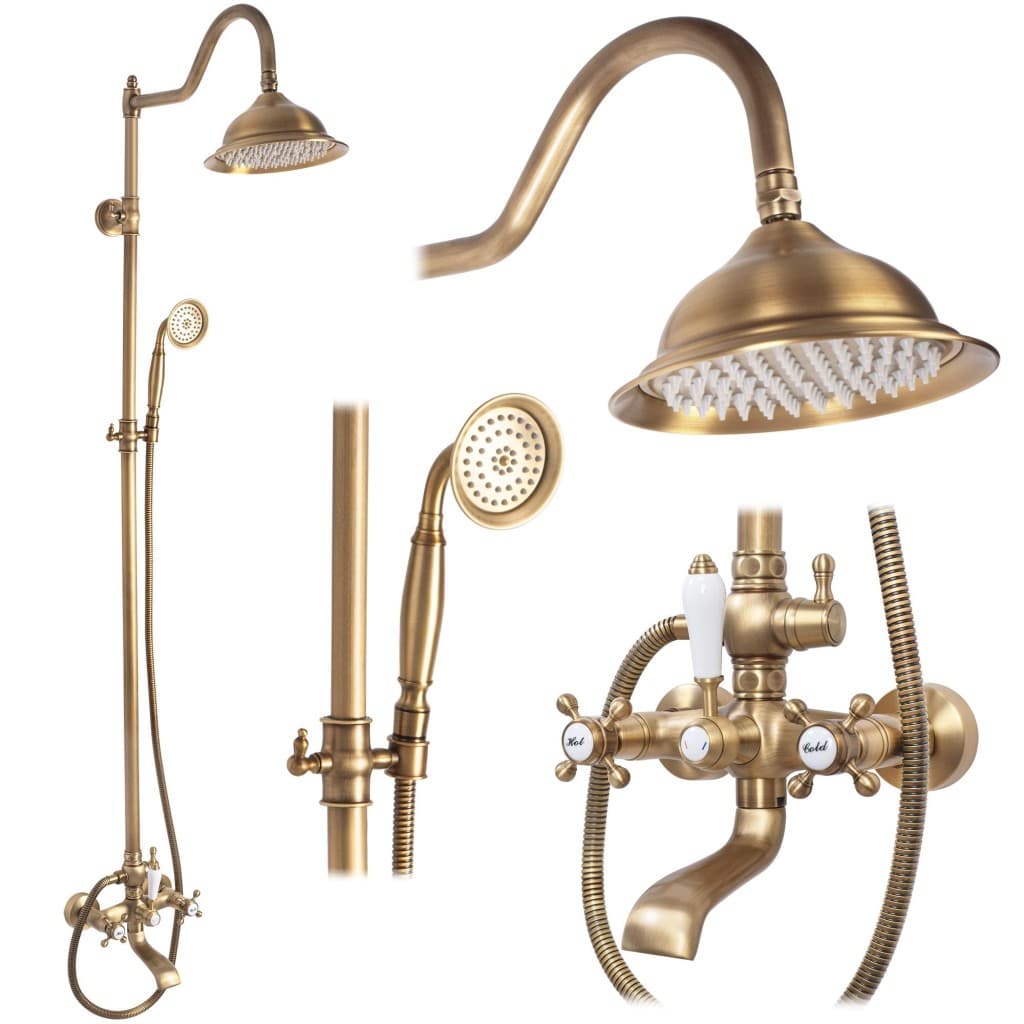 REA REA - Sprchový set BERGAMO antique bronze REA-P5002 1