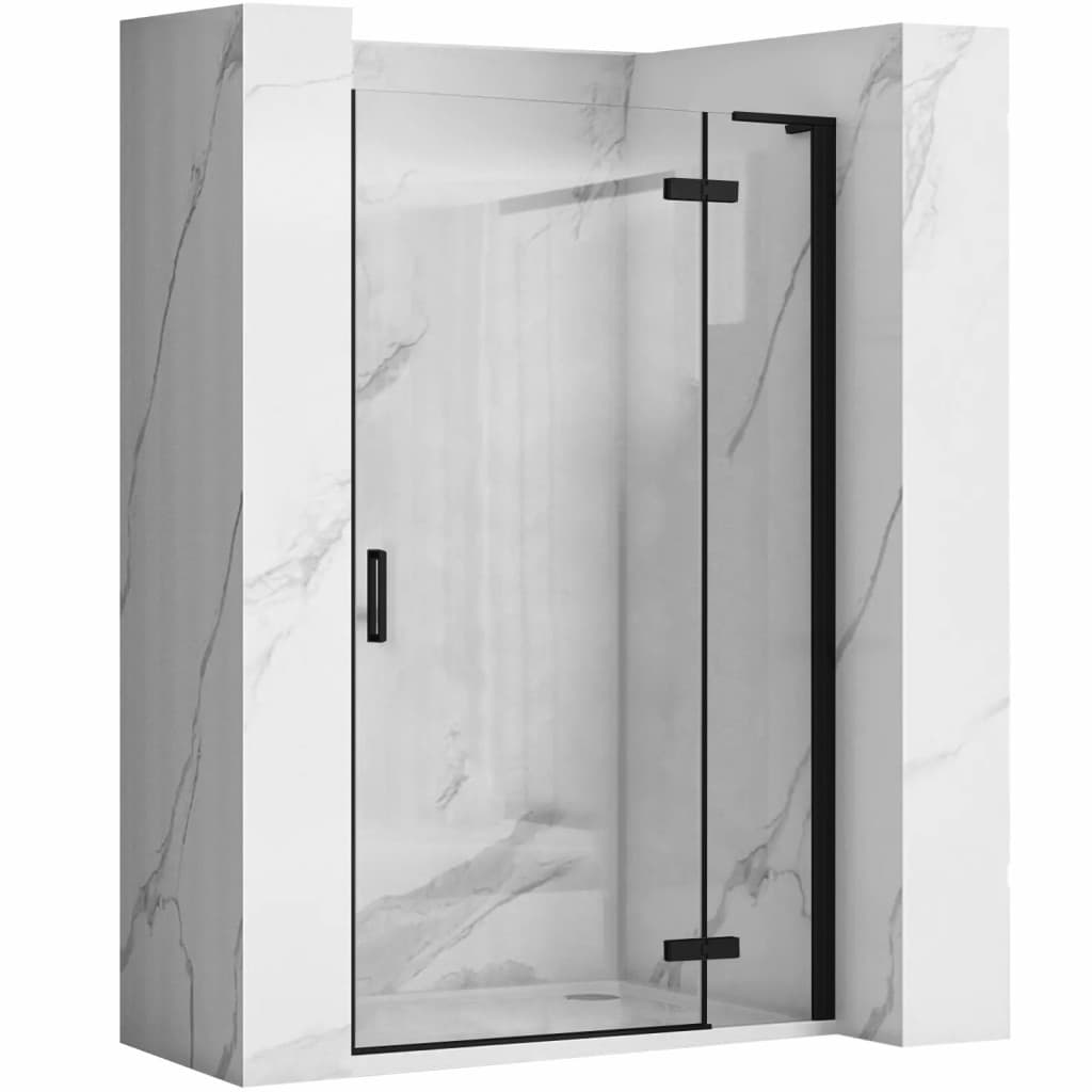 REA/S - Sprchové Dvere Hugo 90 Black KPL-45207 1