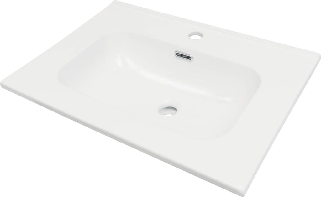 DEANTE - Tubo biele Keramické umývadlo, zapustené CTU_6U6W 1