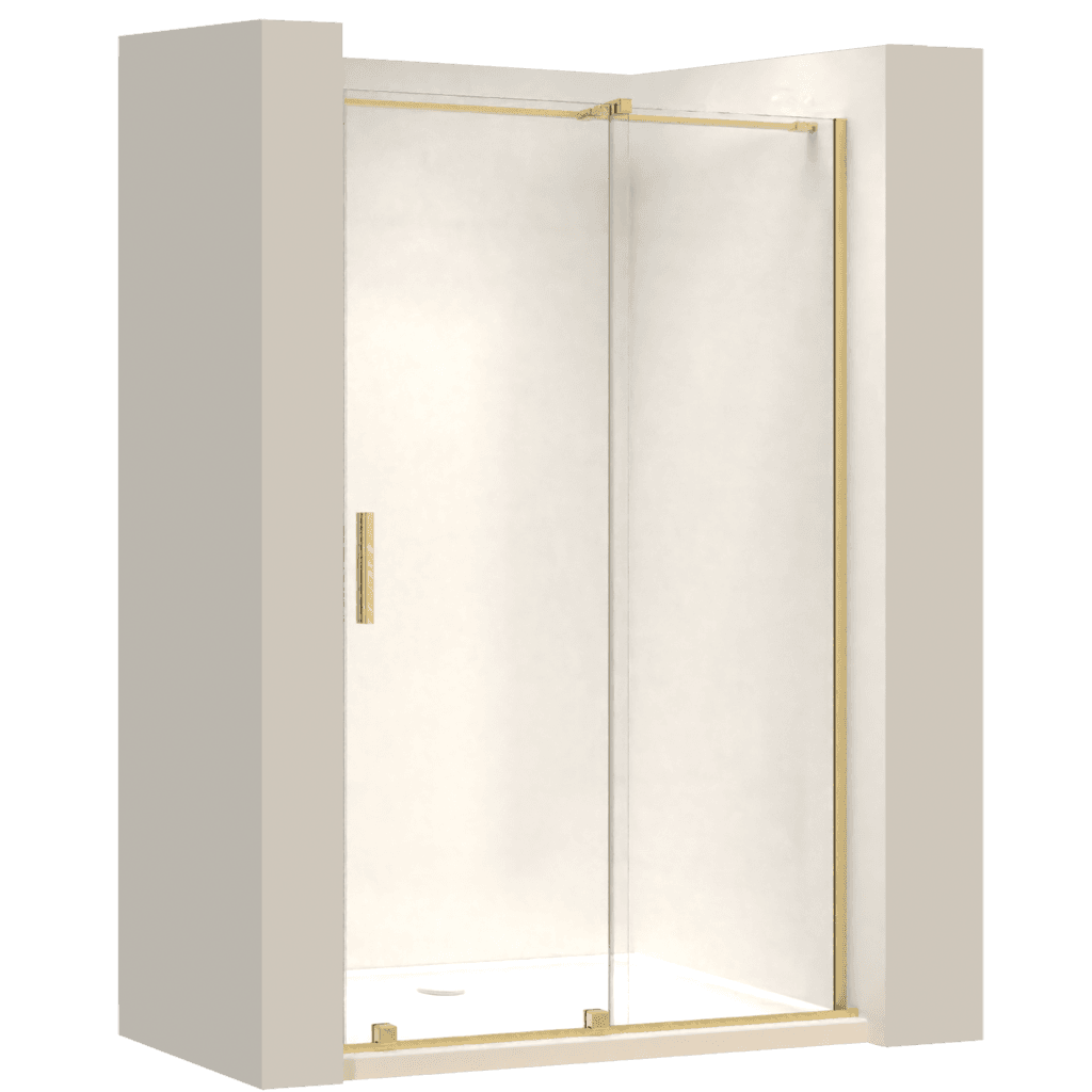 REA/S - Sprchové Dvere Montana 100 Gold brush KPL-K6389 1