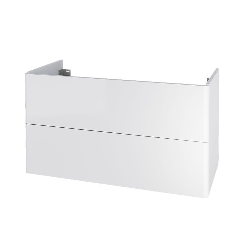 Mereo Siena, kúpeľňová skrinka 100 cm, biela lesk CN412S 1