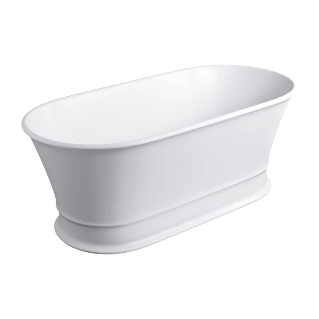 OMNIRES - CLASSICA M+ voľne stojaca vaňa, 160 x 79 cm, biely mat CLASSICAWWBM 1