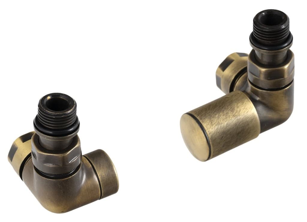 SAPHO - CORNER SIMPLY pripojovacia sada ventilov, bronz TM1248 1