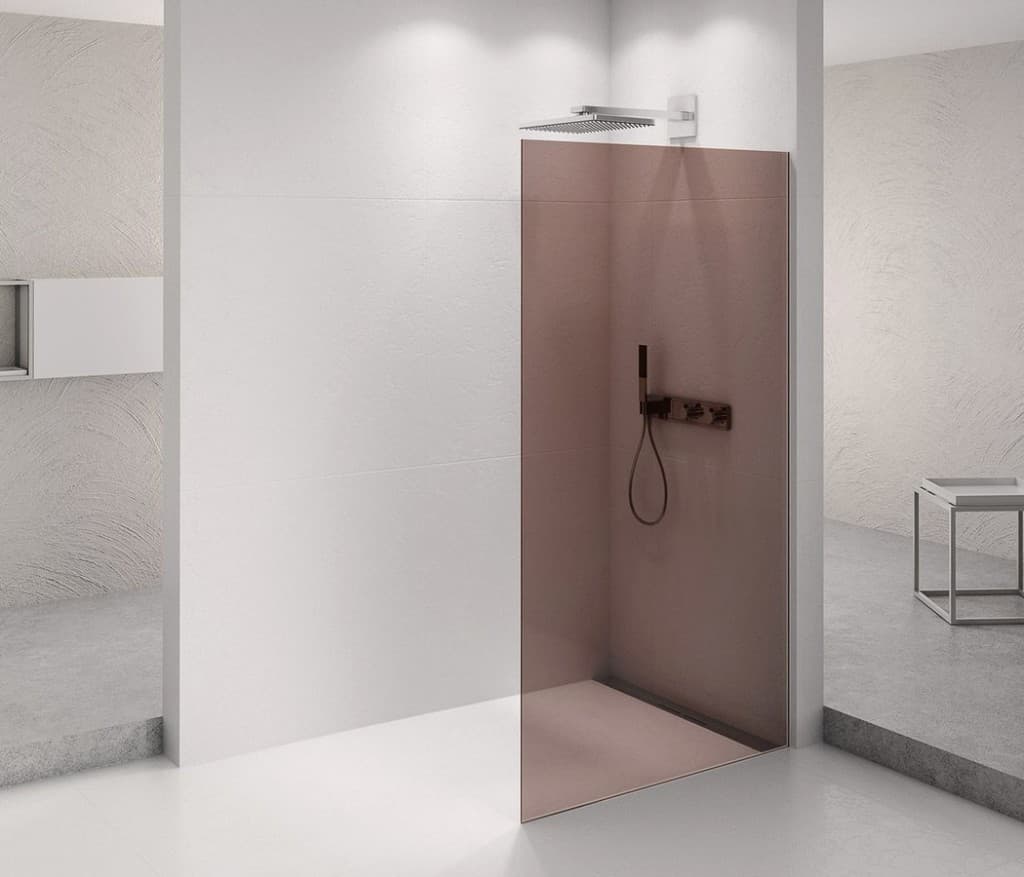 POLYSAN - ARCHITEX CHROM sprchová zástena 762 sklo Marron AXC80MR 1