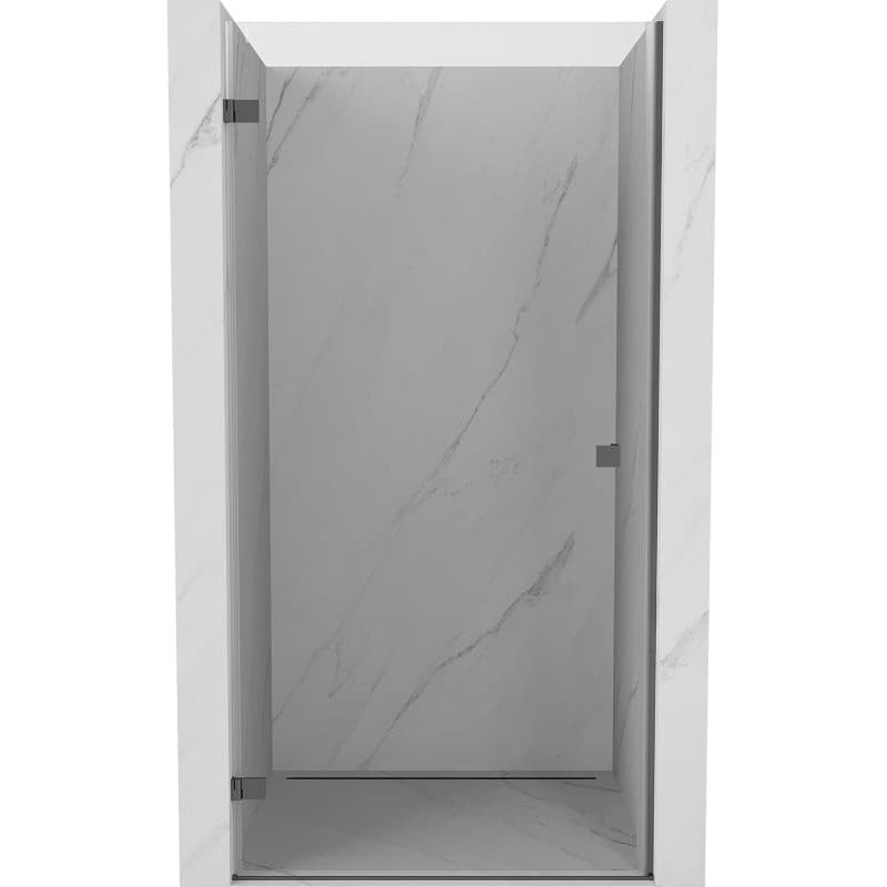 MEXEN/S - Lunar-B sprchové dvere krídlové ľavé 100, transparent, grafit metal 832-100-000-95-00-L