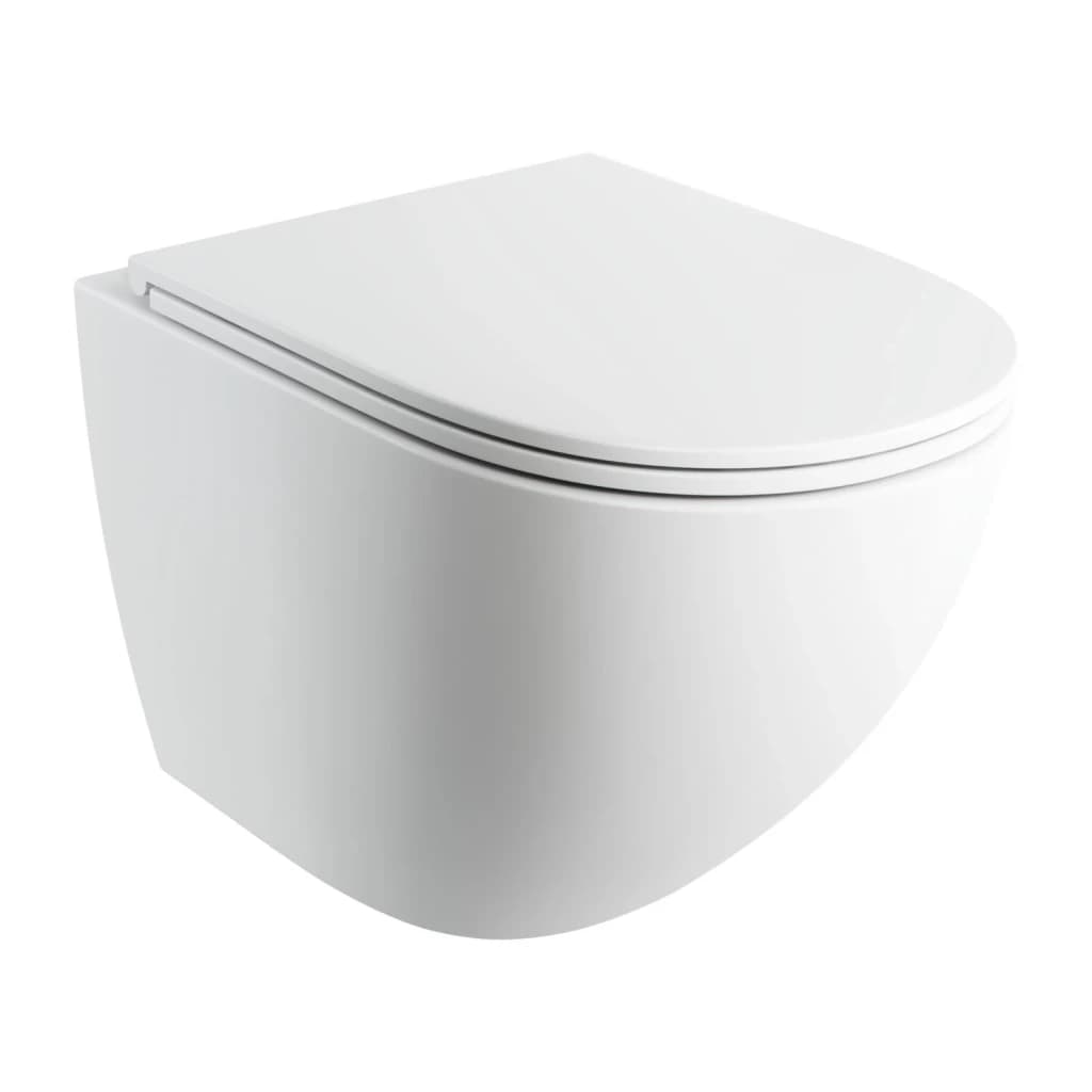 OMNIRES - OTTAWA COMFORT Závesná misa SILENT POWER™ sedátko SOFT, 54 x 37 cm, biela matná OTTAWACSPMWBM