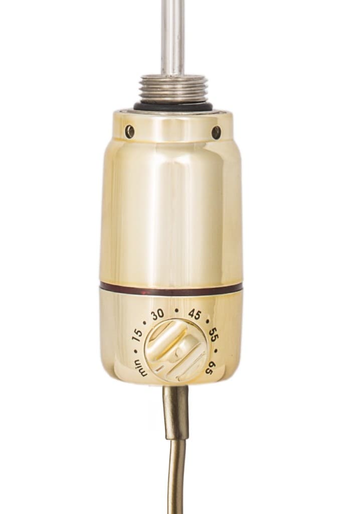 OLSEN SPA - Vykurovacia tyč PATRONA s termostatom - Farba vykurovacej tyče - Zlatá lesklá, Výkon vykurovacej tyče - 600 W RADPST3610 1