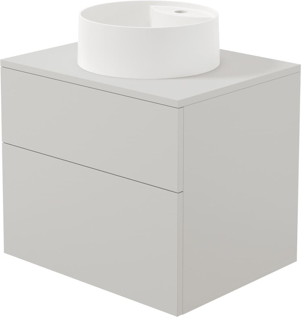DEANTE - Prizma cashmere kúpeľňová skrinka, s granitovým umývadlom - 360 mm; SDKB6SAU4B 1