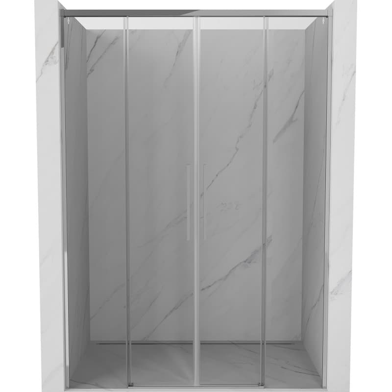 MEXEN/S - Rox posuvné sprchové dvere 160, transparent, chróm 8C2-160-002-01-00 1
