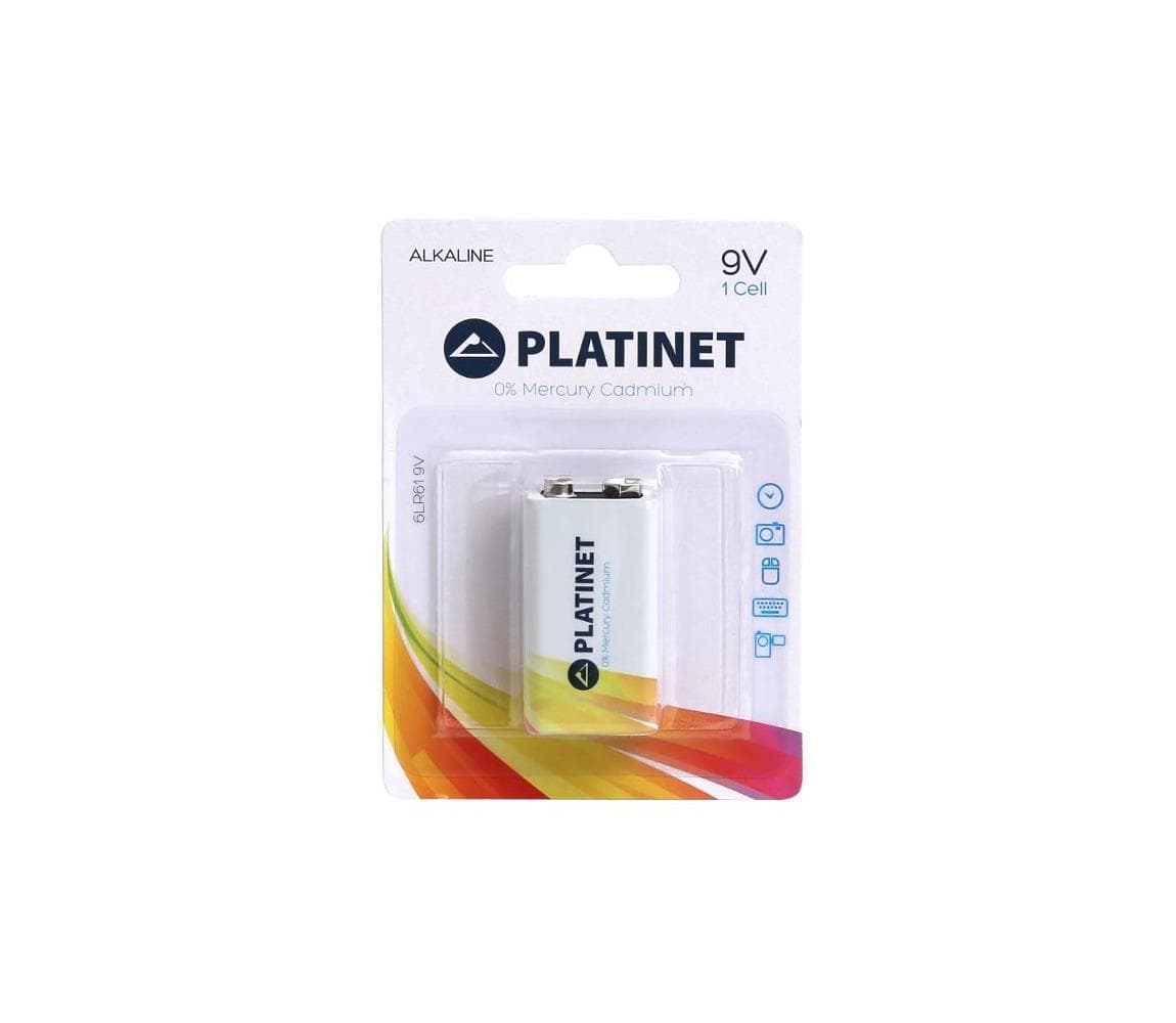 1 ks Alkalické baterie 6LR61 PRO 9V PMBL6LR61B 1