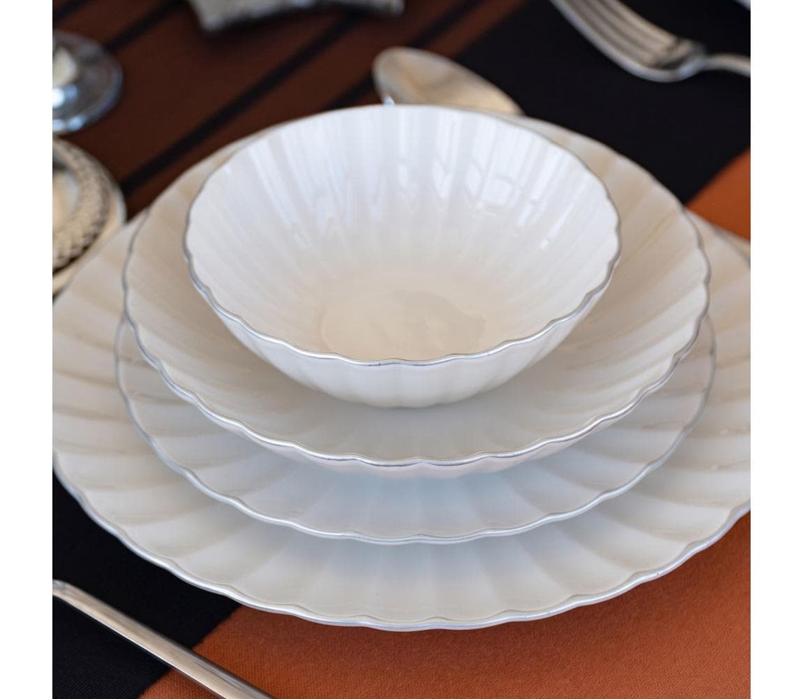 24-dielna sada riadu, biela/porcelán 858CMR1338 1