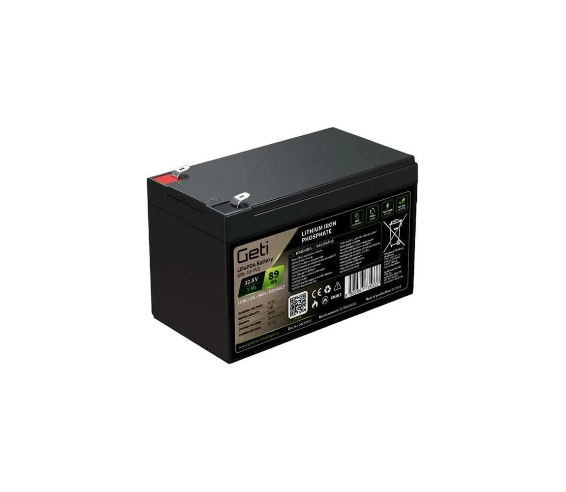 Geti Akumulátor LiFePO4 12,8 V/7 Ah 04250910 1