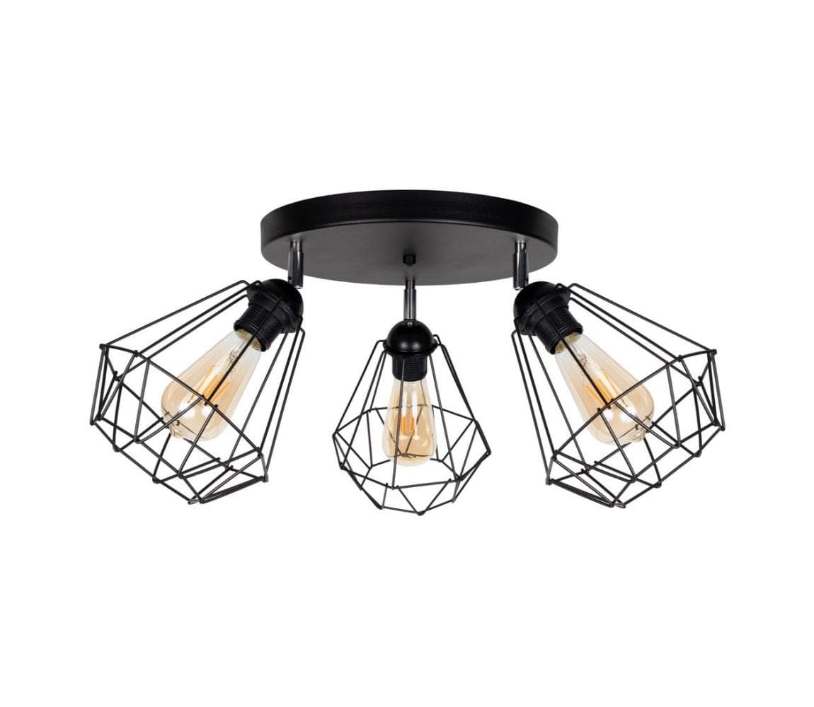 HEXE Bodové svietidlo DIAMENT 3xE27/60W/230V 0059 1