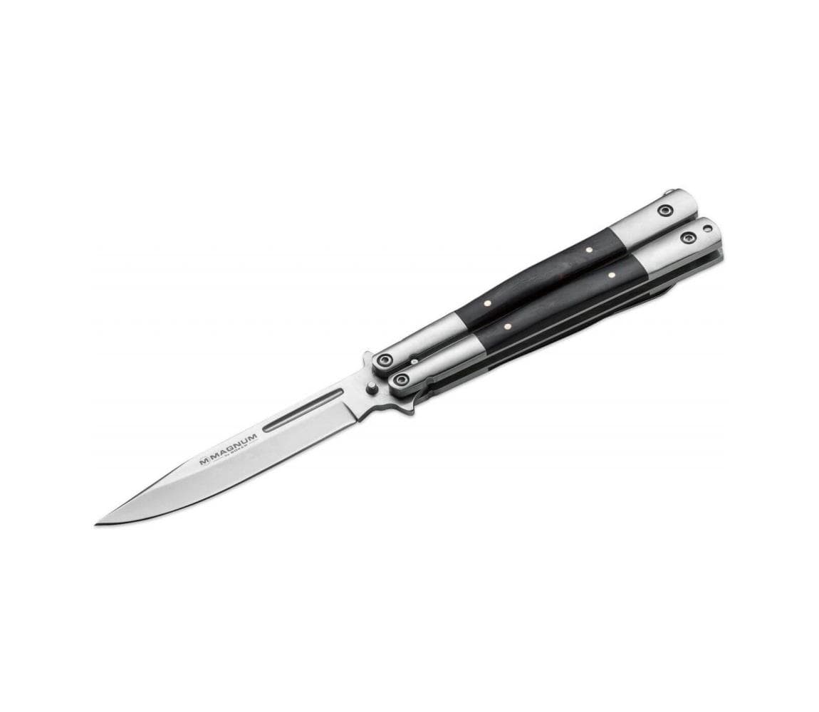 Böker Magnum Balisong wood 1