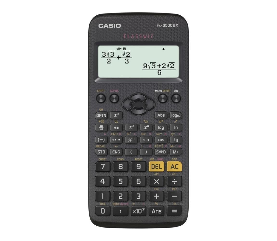 Casio - Školská kalkulačka 1xAAA čierna 45012479 1