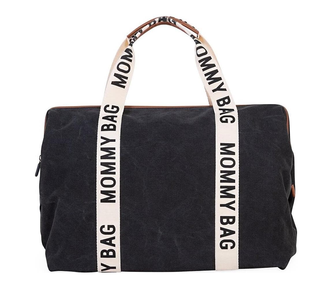 Childhome taška Mommy Bag Canvas Black 1