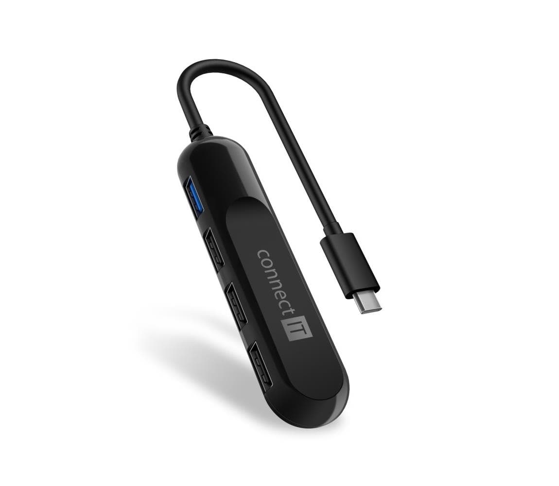 CONNECT IT CHU-5000-BK - USB-C hub 4v1 CHU-5000-BK 1