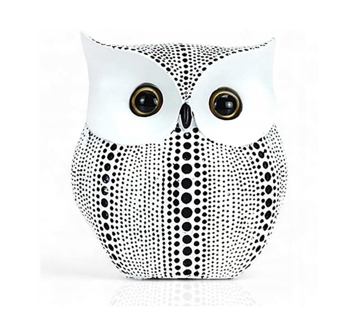 Estilo Home Dekorácia na stôl 15 cm biela/čierna 5905623250144 1
