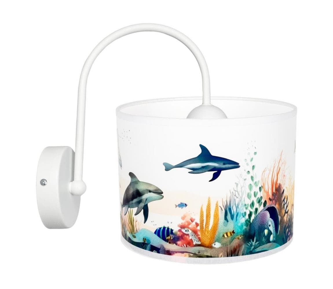 HEXE Detské nástenné svietidlo OCEAN 1xE27/60W/230V 0917 1