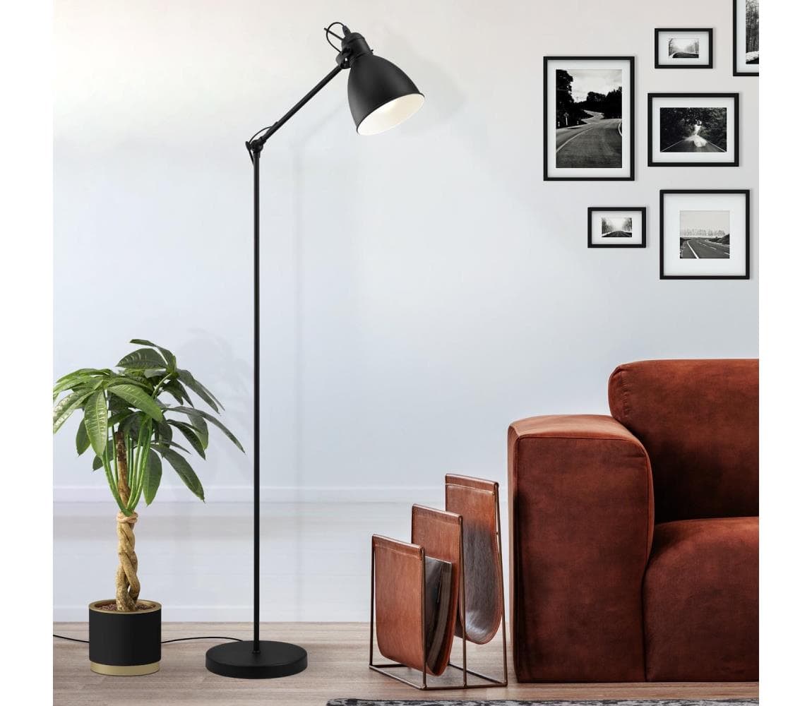 Eglo 49471 - Stojaca lampa PRIDDY 1xE27/40W/230V 49471 1