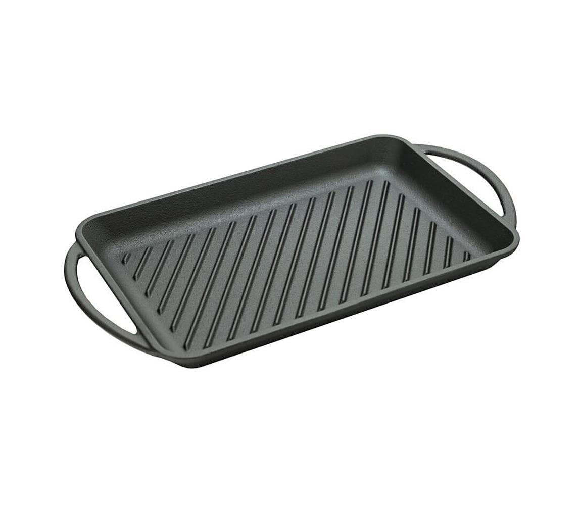 Cattara Grilovací pánev s držadly LITINA 33 x 21,5 cm 13062 1