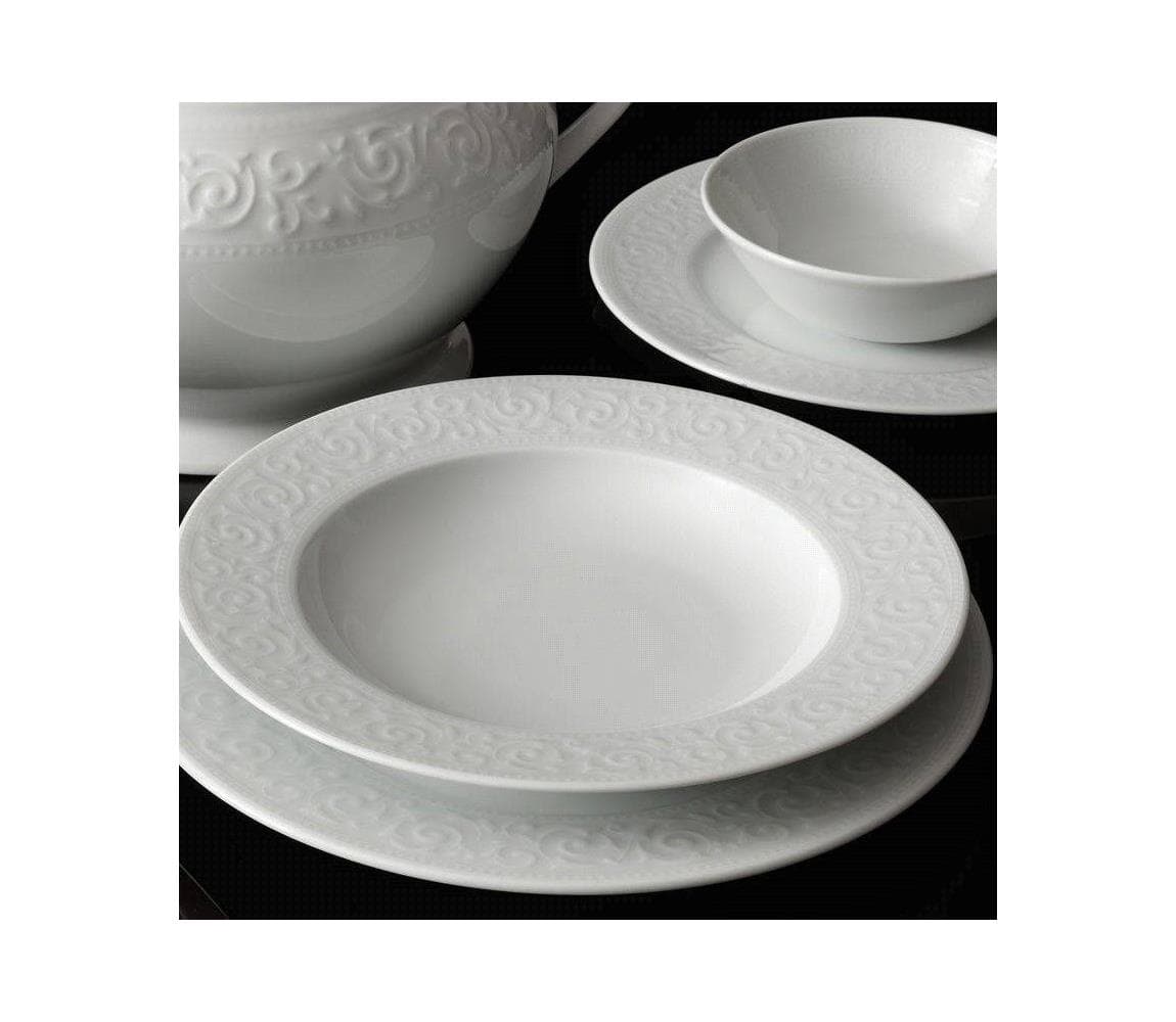 Jedálenská súprava 24 ks biela/porcelán 710KTP2430 1