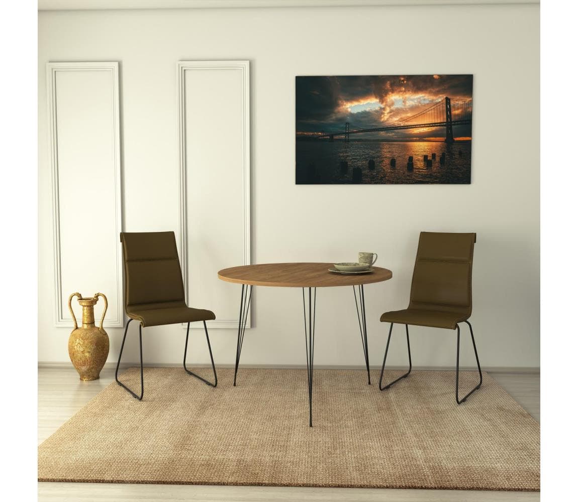 Jedálenský stôl SANDALF 75x90 cm hnedá 801CMY2929 1