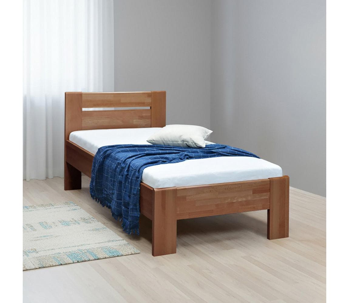 Jednolôžková posteľ AMBER 90x200 cm slivka 8590828019244 1