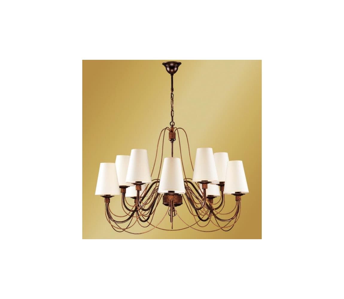 Kemar P/10/S - Luster PRETO 10xE14/60W/230V P/10/S 1