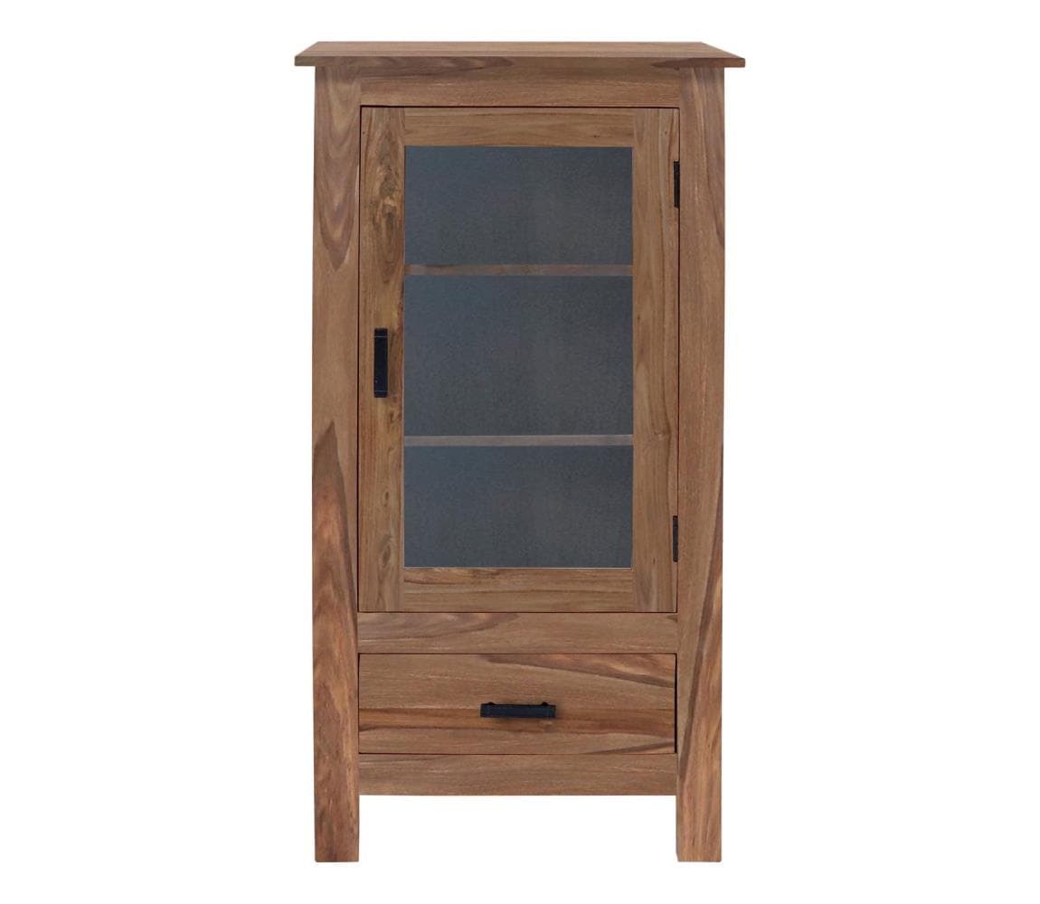 RAAVI Knižnica RAMI 60x120x45 cm masív/palisander RAMI-VD 1