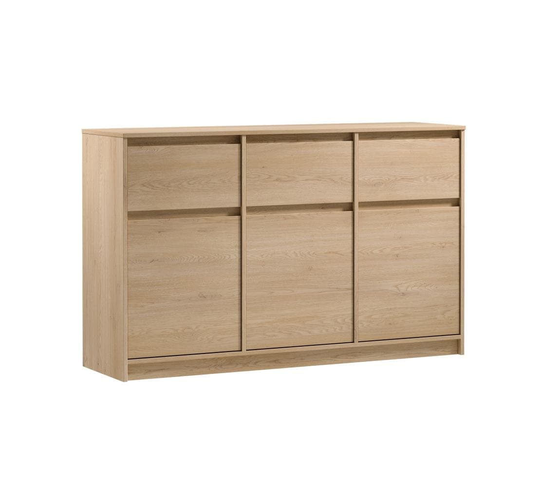 Gala Meble Komoda MIYABI 138x86x40 cm dub cremona S29-K3D3S-CRE 1