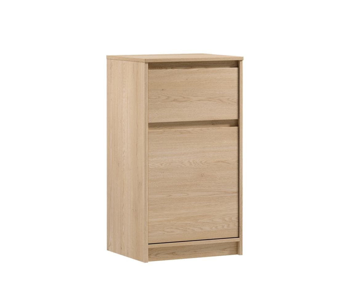 Gala Meble Komoda MIYABI 47x86x40 cm dub Cremona S29-K1D1S-CRE 1