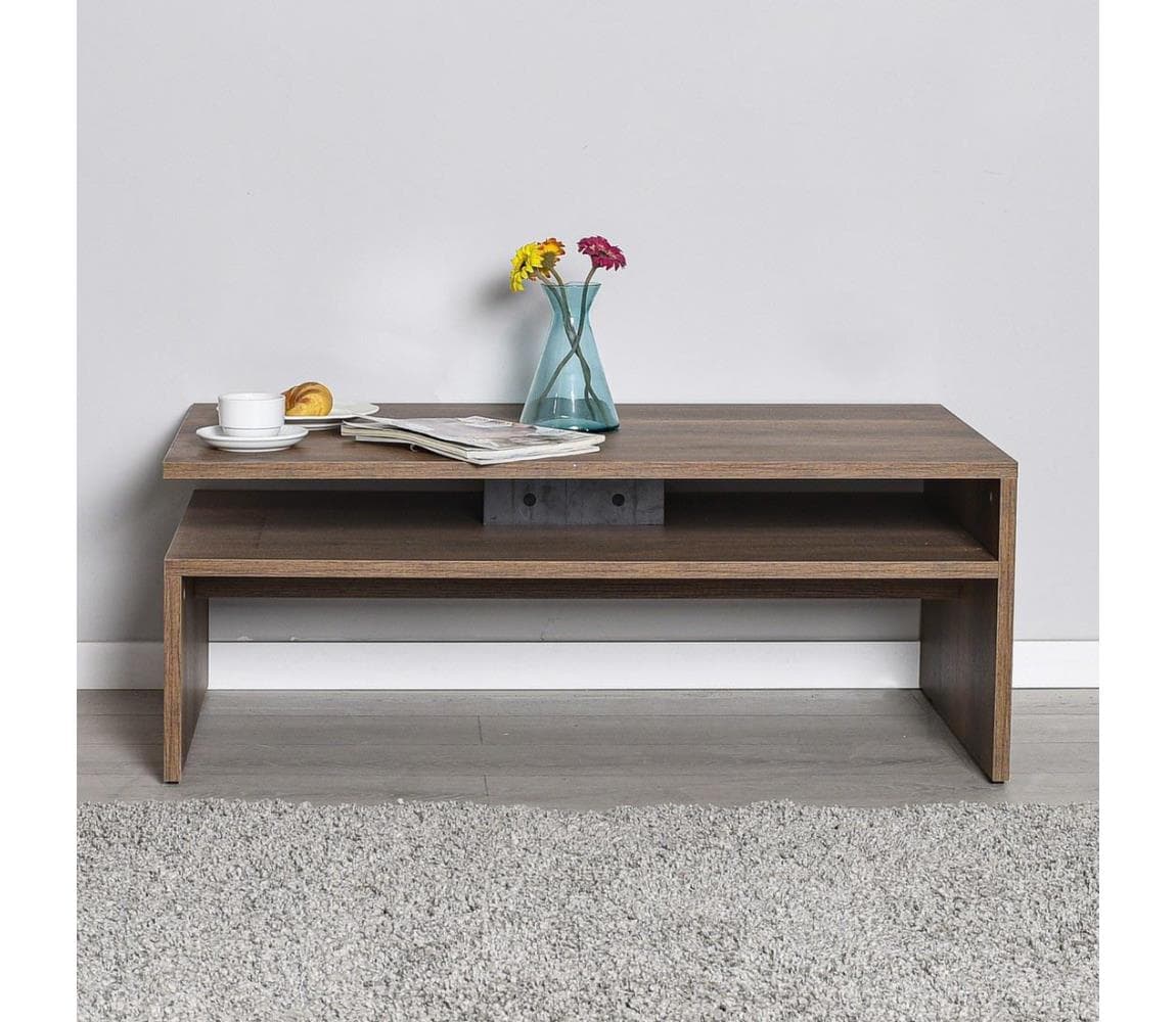 Adore Furniture Konferenčný stolík 42x110 cm hnedá 479ADR1797 1
