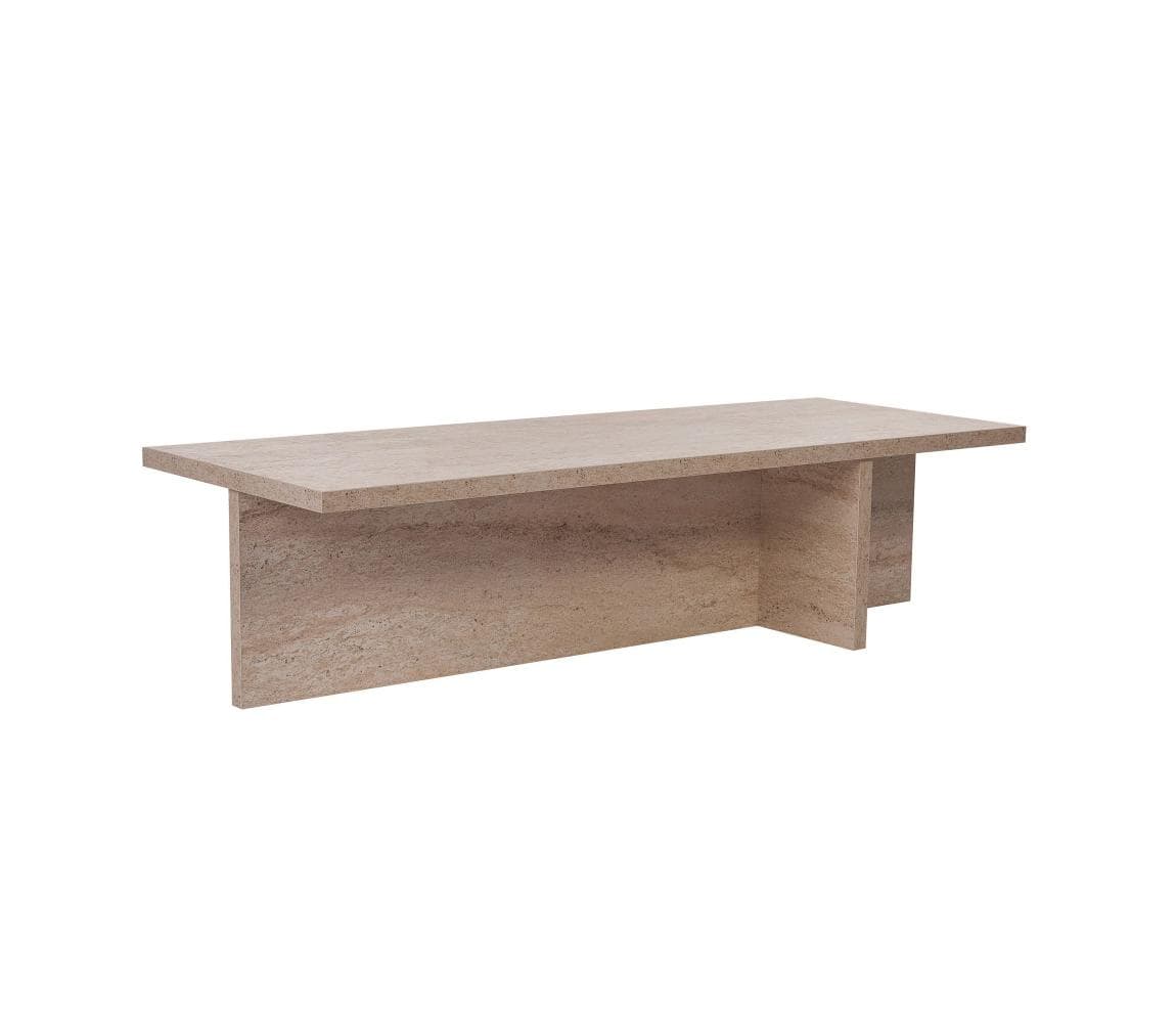 Konferenčný stolík VERUM 120x45 cm béžový 746NRD1103 1