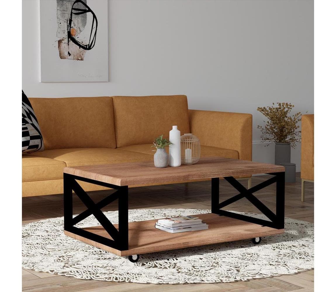 Konferenčný stolík YUSO 42,5x98 cm borovica 835PUQ2814 1