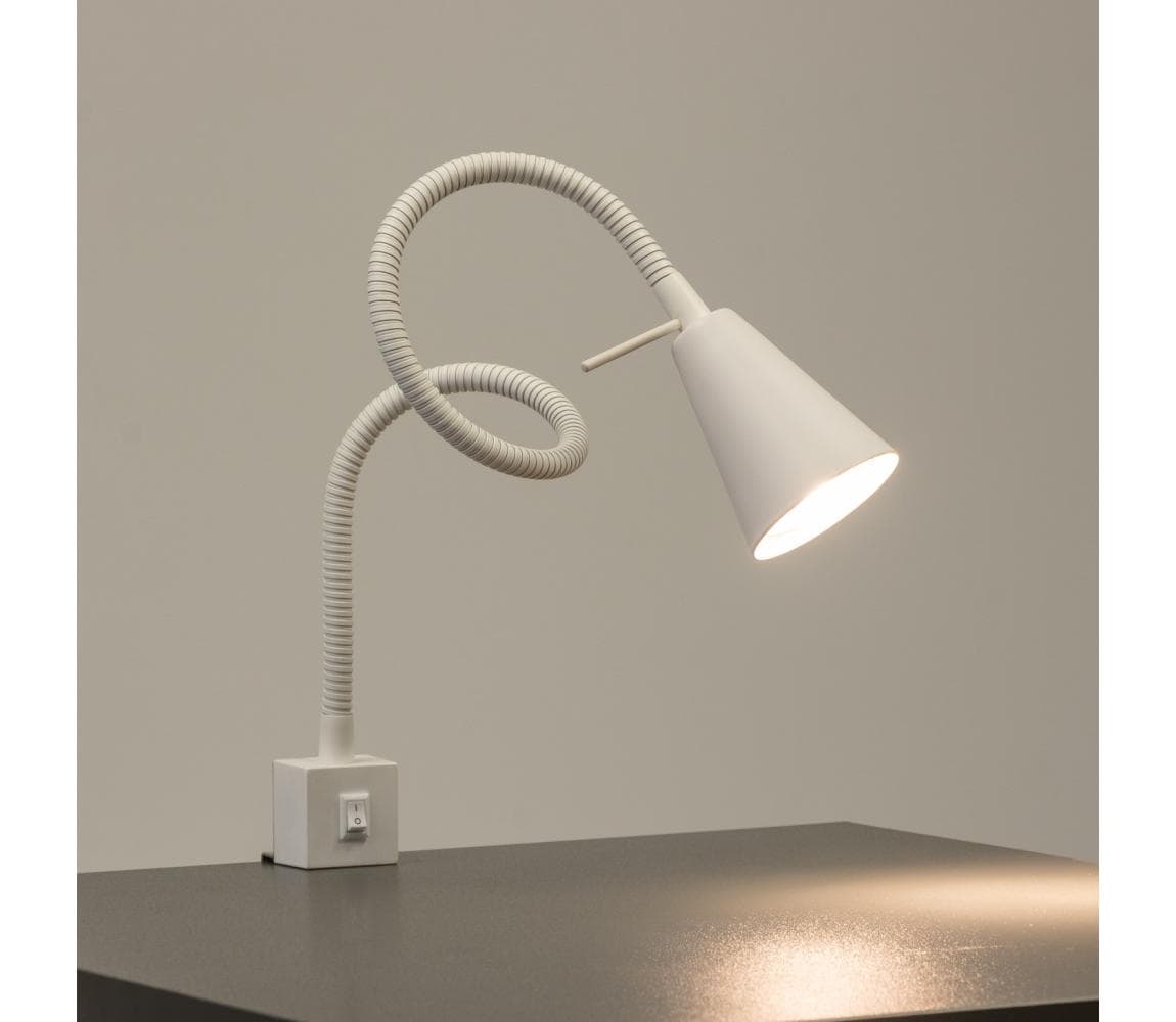 LED lampa s klipom 1xGU10/4,7W/230V biela 9A22032 1