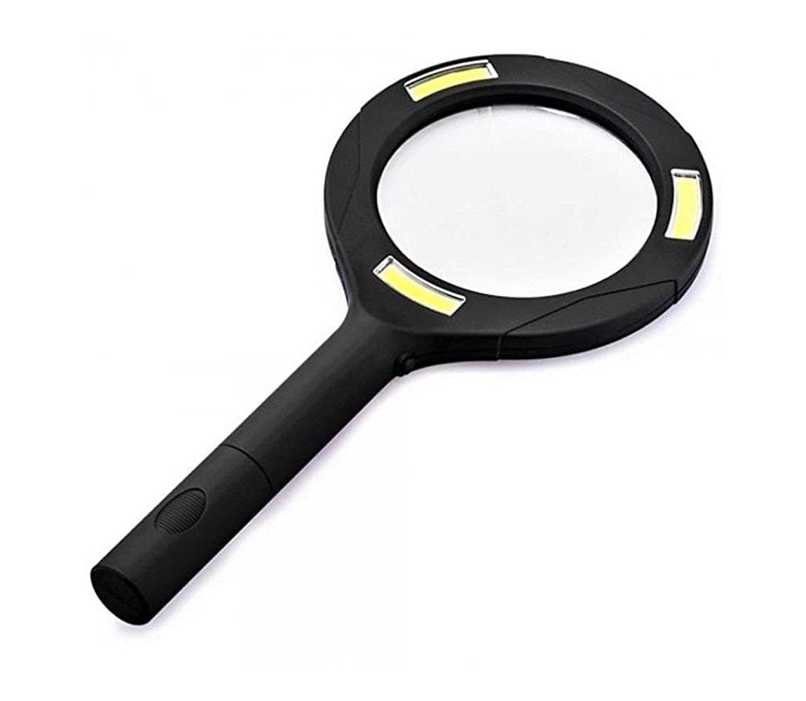 LED Lupa 5×ZOOM s podsvietením LED/3W/2xAA IP44 LM102 1