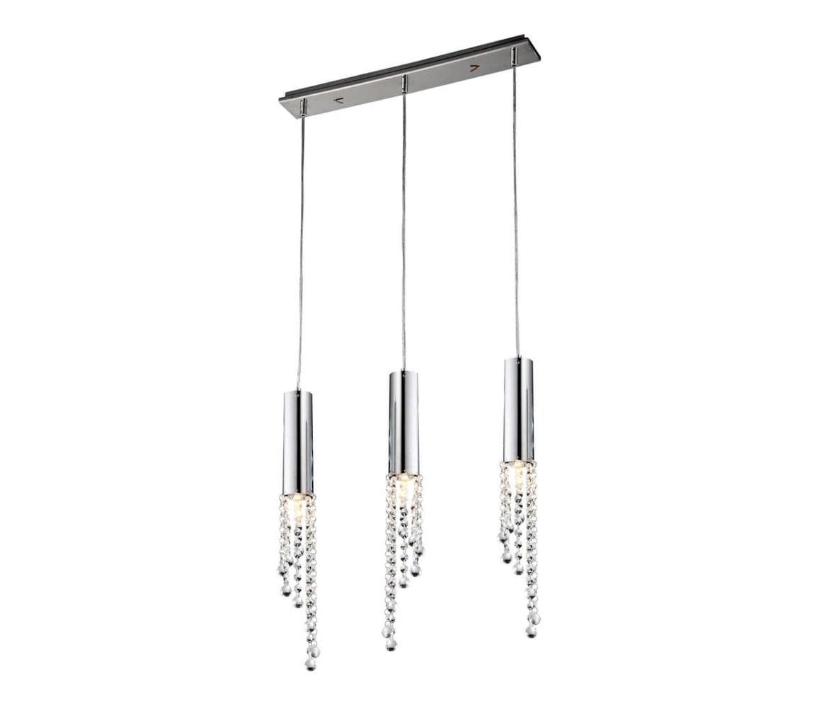 LED Luster na lanku DUERO 3xLED/3W/230V 33-25272 1