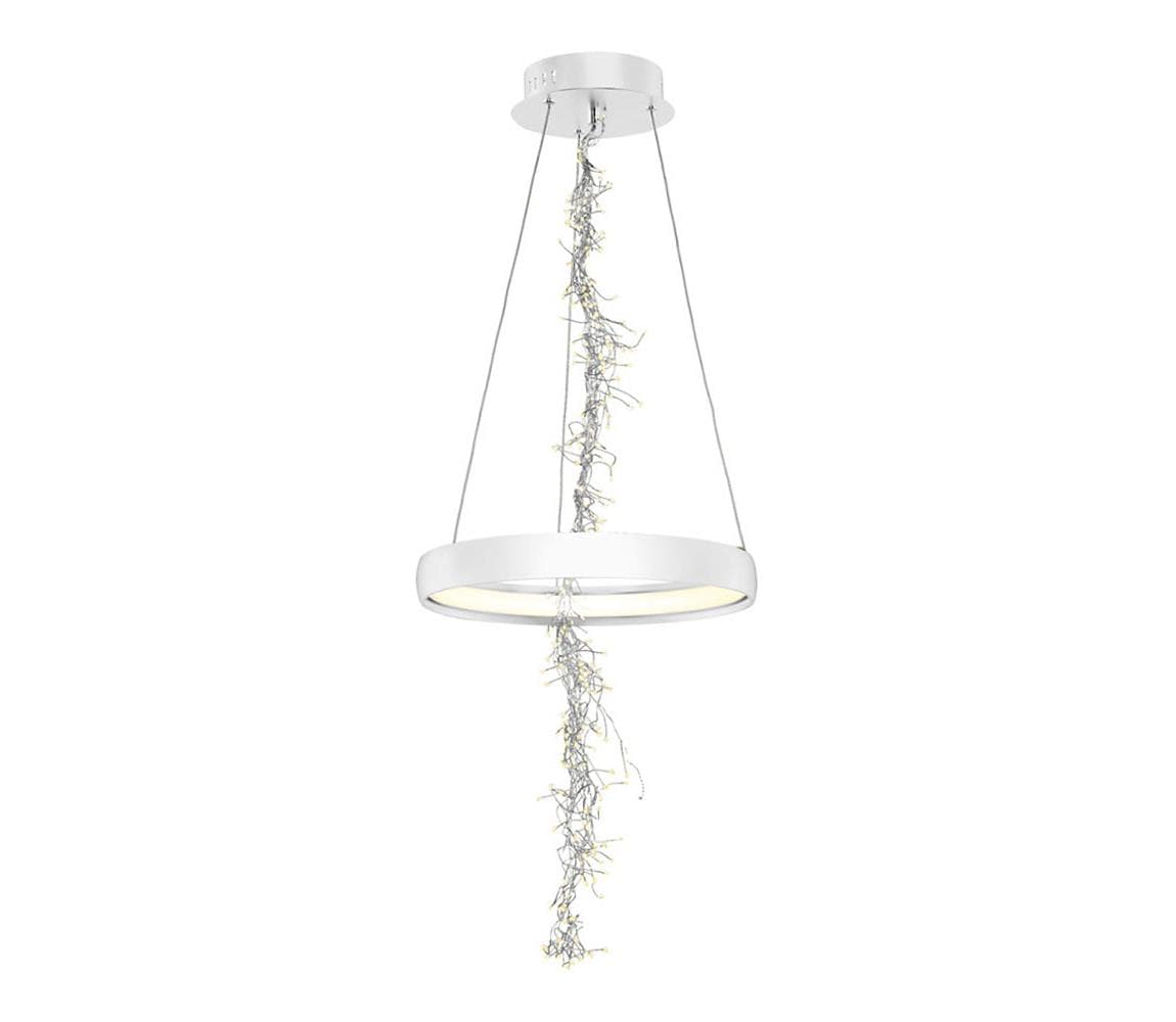 LED Luster na lanku SPARK LED/35W/230V biela ML273 1