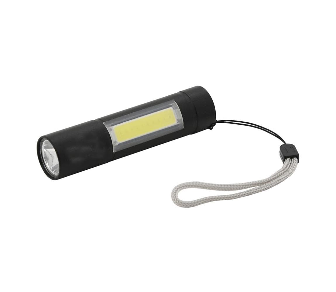 LED Nabíjacia baterka LED/400mAh čierna 13163 1