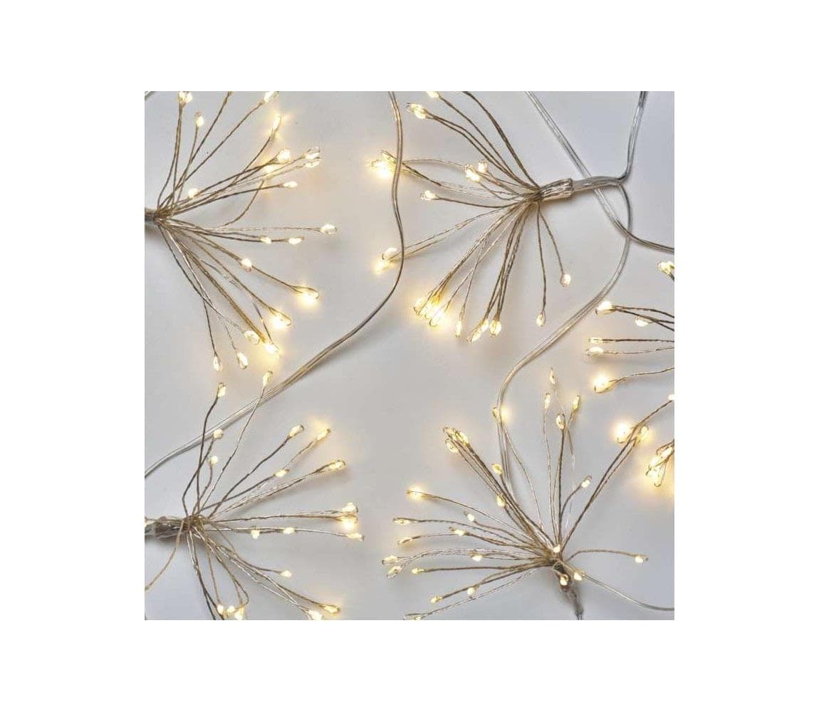 LED  reťaz 150xLED/5,35m teplá biela D3AW08 1
