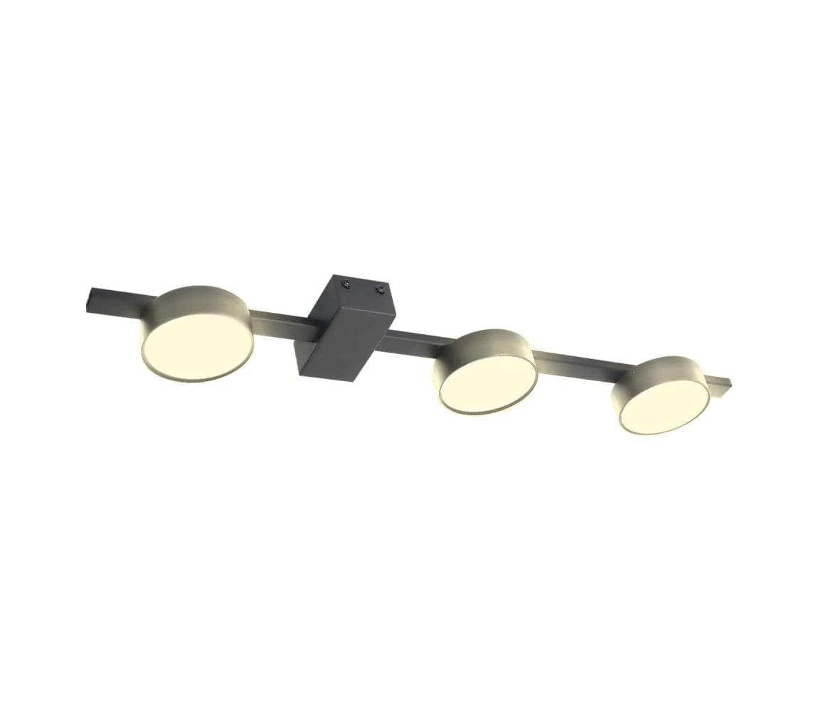 LED Stropné svietidlo JOY 3xGX53/6W/230V čierna 326263 1